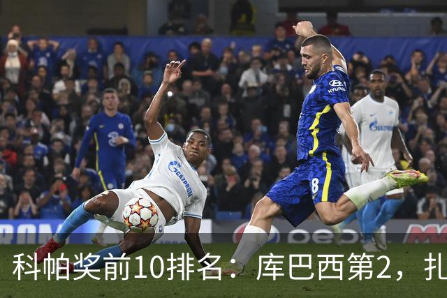 科帕奖前10排名：库巴西第2，扎伊尔·埃梅里第3，迪奥曼德第5